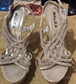 sandali con zeppe e tacco 12 nr.37 Abbigliamento e Accessori In vendita a Torino