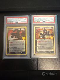 Pokemon umbreon 17 e greninja 144 psa 9 eng