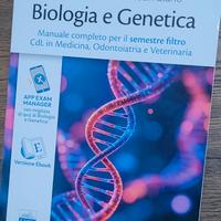 biologia e genetica, manuale per semestre filtro