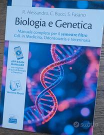 biologia e genetica, manuale per semestre filtro