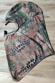 Cappuccio mimetico anti medusa marrone
