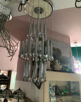 lampadario sciolari anni 70