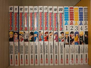 Boruto next gen 10-20 e Boruto two blue vort. 1-5