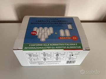 Cartucce universali di polifosfato per dosatori
