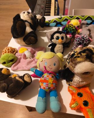 peluche vari