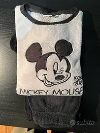 Pigiama in pile Mickey Mouse. 8-10 anni