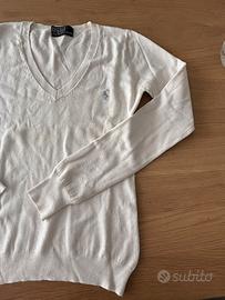 Maglione pullover bianco Polo by Ralph Lauren
