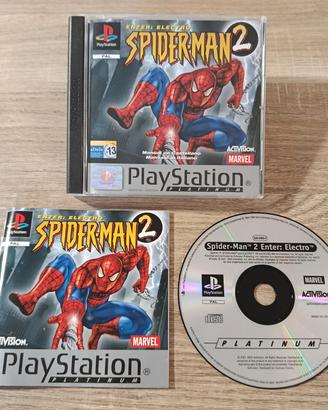 🇮🇹 SPIDER-MAN ENTER ELECTRO PS1 COMPLETO E 