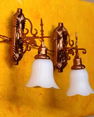 Lampade a Muro a Led in Miniatura per Dollhouse