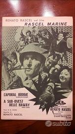 1959 VECCHIO SPARTITO MUSICALE RENATO RASCEL