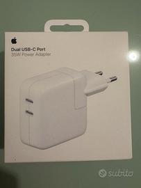 Alimentare Apple Dual USB-C Port 35W