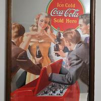 specchio vintage Coca-Cola