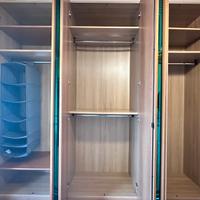 Armadio 6 ante a specchio 275x63x250 h