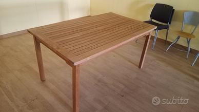 tavolo in teak 90x150