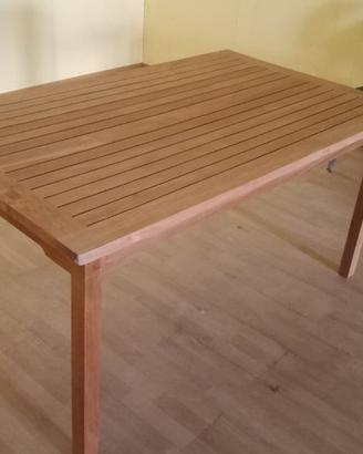tavolo in teak 90x150