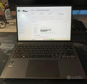 MSI Prestige 13 Evo i7 13" 1TB SSD 16GB RAM