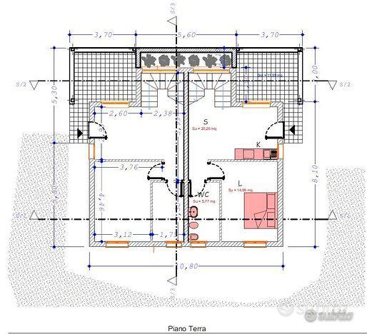 Terreno 1.106 mq con progetto residenziale – Licus - Vista 2