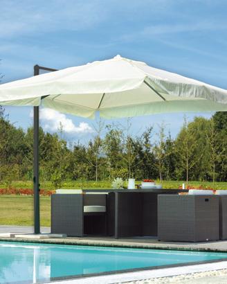 Ombrellone laterale 3x3 alluminio