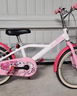 Bici da bambina Btwin 16 pollici