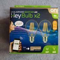 Hey Bulb Lampadine Smart WI-FI Led filament E27 8W