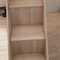 scala in legno