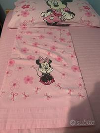 Trapunta Caleffi Minnie e completo letto 1 piazza