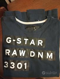 MAGLIA FELPA G-STAR RAW BLU SCURO DONNA/UOMO