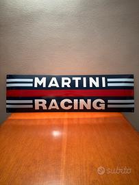 Insegna Martini Racing smaltata