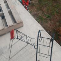 portapacchi posteriore bici 