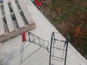 portapacchi posteriore bici 