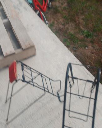 portapacchi posteriore bici 