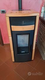 Ravelli stufa a pellet 12 kw canalizzata 