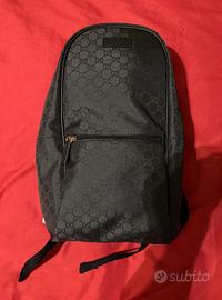 GUCCI ZAINO 449181 G1XYN 8615 UNISEX NERO NUOVO