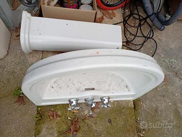 lavabo con colonna 
