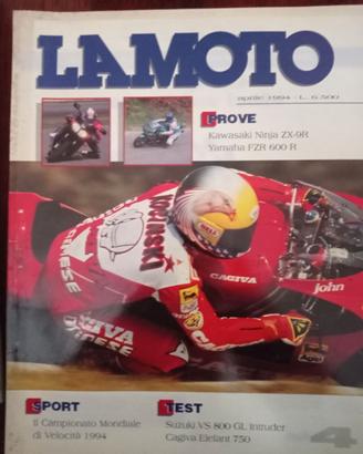 rivista LA MOTO numero 4 anno 1994