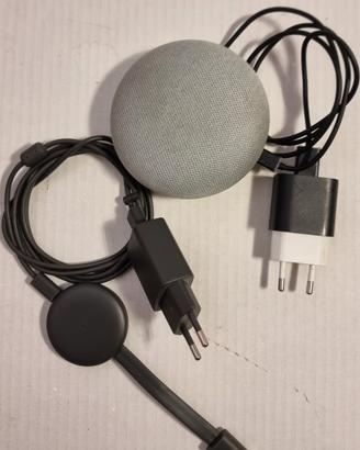 Google Nest Mini e Chromecast 