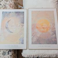 Quadri "Sun & Moon" 70x50