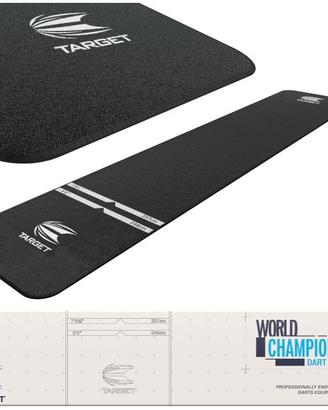 Tappetino tappeto freccette world Champions darts