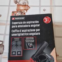 cuffia aspirazione parkside per smerigliatrice
