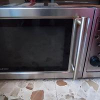 Forno a microonde in acciaio