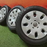 Cerchi Audi A1 VW Polo Seat Ibiza Gomme 185 60 15