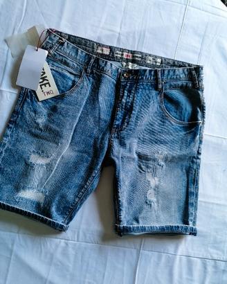 Bermuda Jeans take two tg 50 colte jeans giro vita