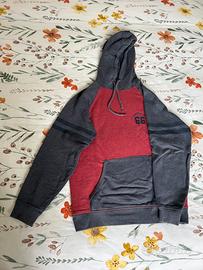 Felpa Vans blu e rossa