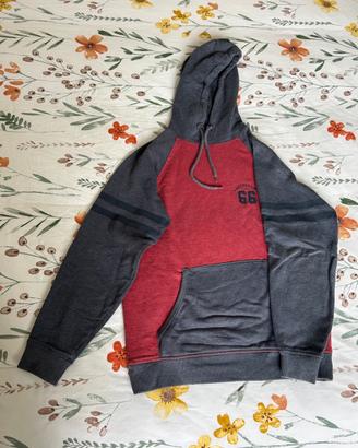 Felpa Vans blu e rossa