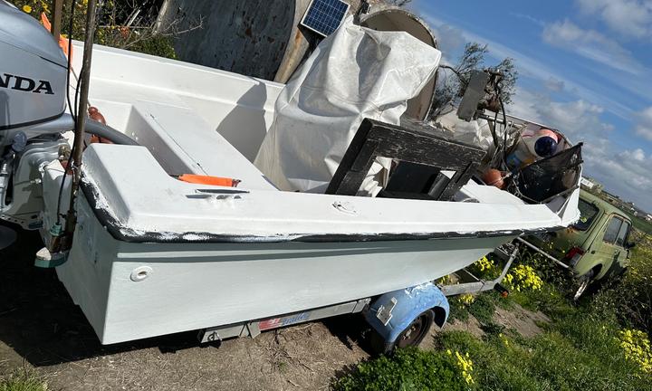 Lancione in vetro resina adatto per la pesca