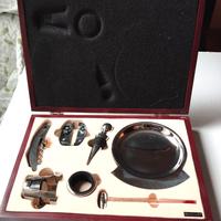 Set Sommelier Brandani Legno e Metallo