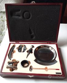 Set Sommelier Brandani Legno e Metallo