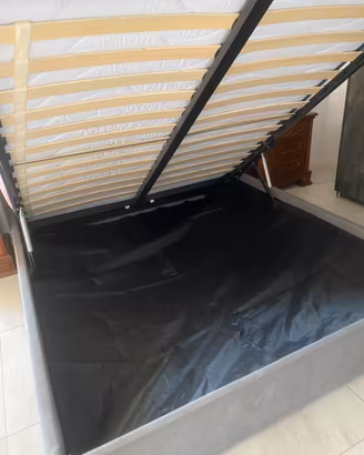 Letto matrimoniale contenitore