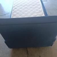 letto singolo sfoderabile e lavabile con rete e vo