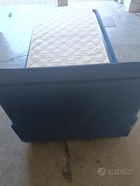 letto singolo sfoderabile e lavabile con rete e vo